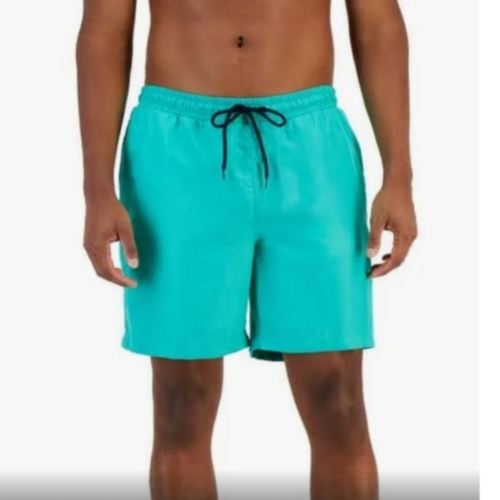 🌊 NWT Club Room Teal Swim Trunks Size XXL